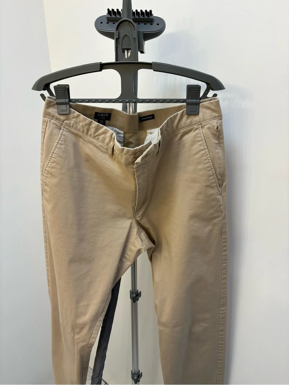 J. Crew Thompson Kids Beige Elastic-Waist Sweatpants